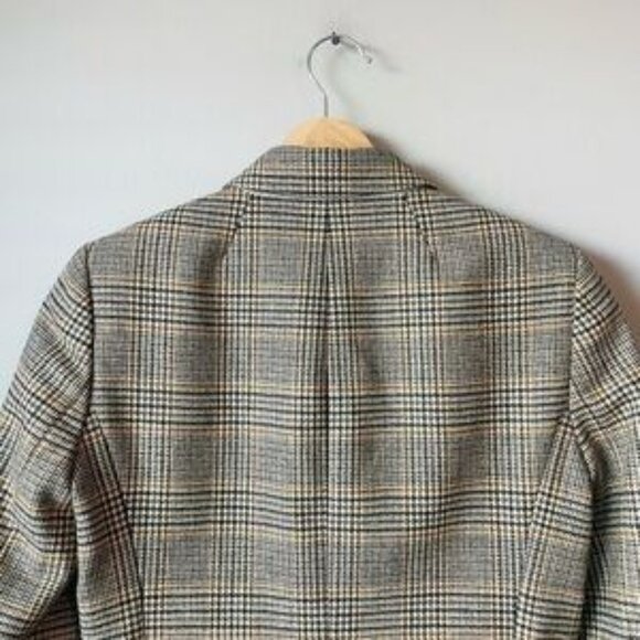 J. Crew Collection Wool Blazer Prince of Wales RARE NWT - Picture 9 of 12